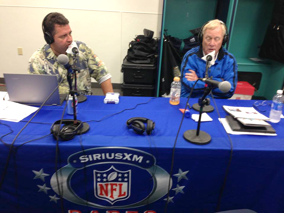 NFL Radio - 2014 TCT - Dolphins - Alex Marvez and Bill Polian