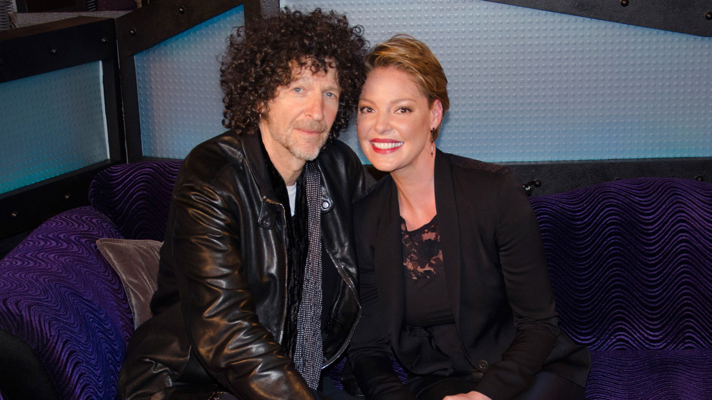 Howard Stern and Katherine Heigl