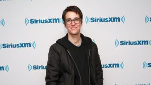 Rachel Maddow in the SiriusXM studios April 2016