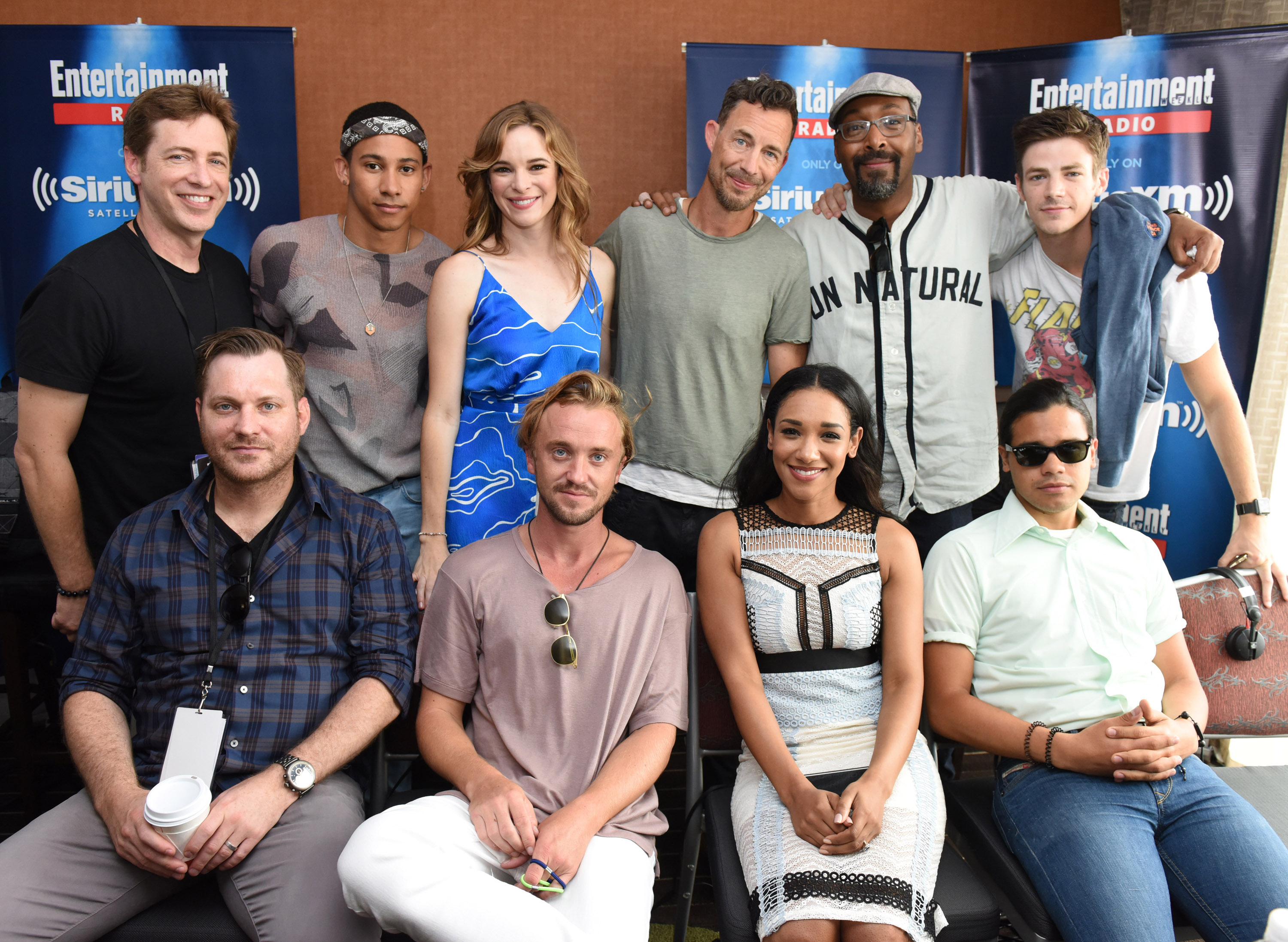 The cast of The Flash at Comic-Con 2016
