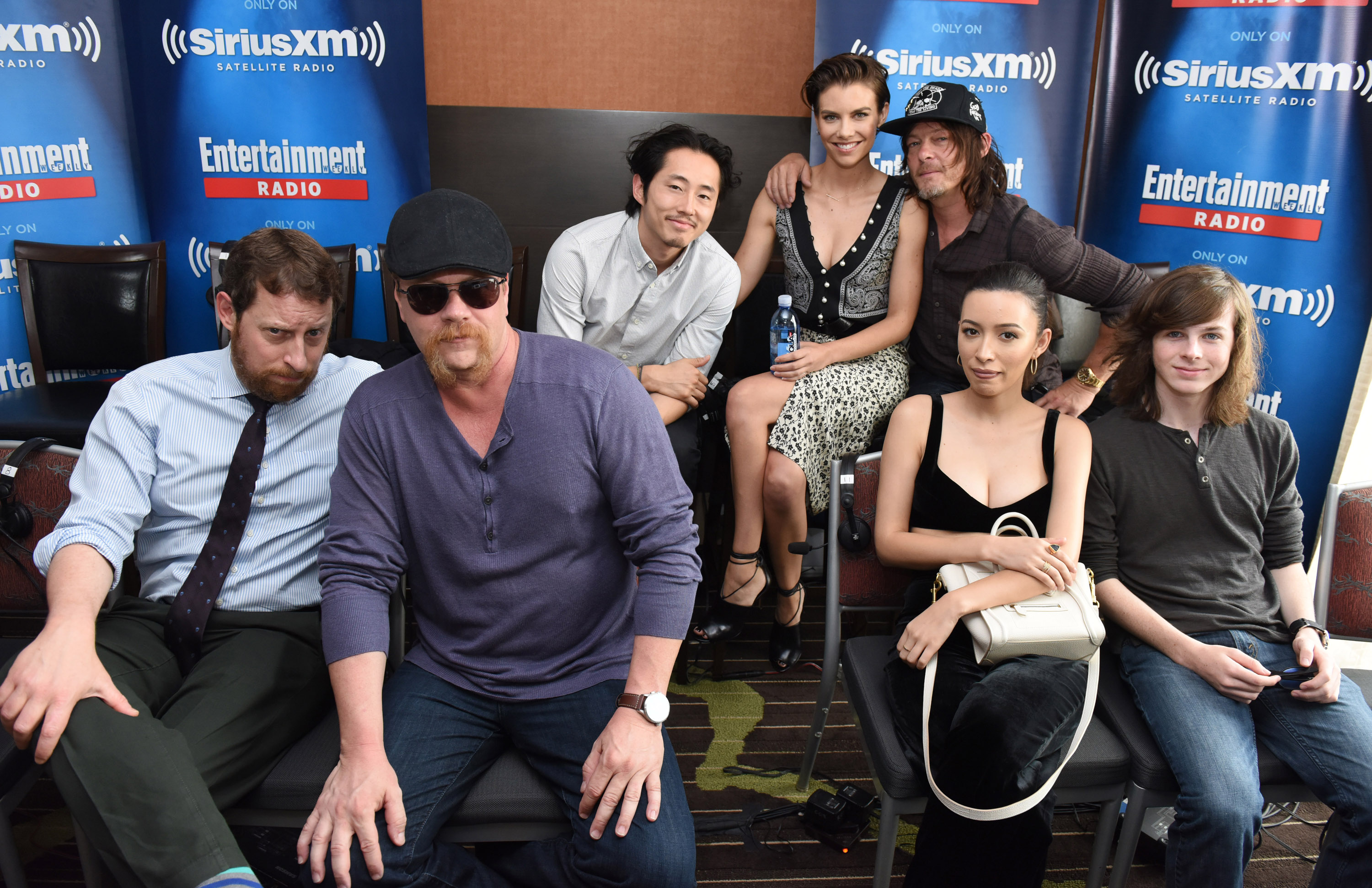 The cast of The Walking Dead at Comic-Con 2016