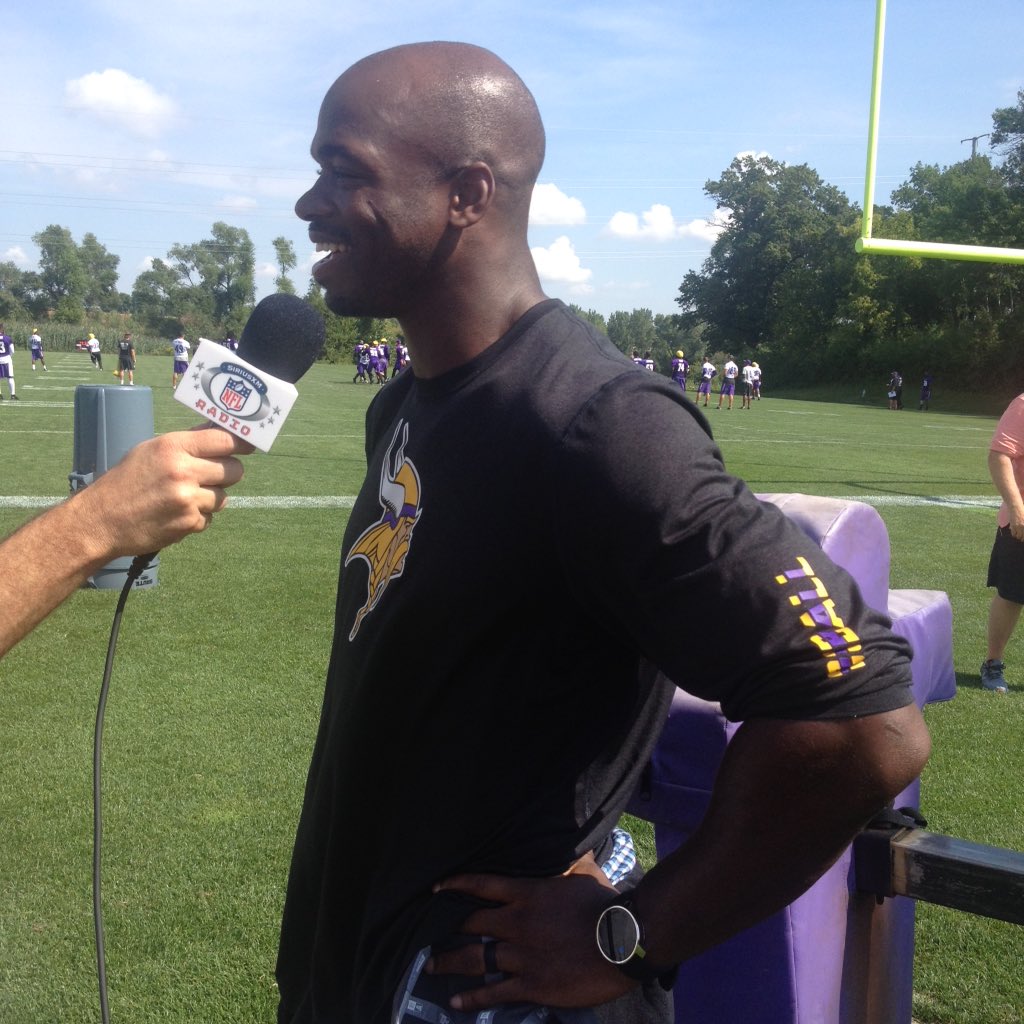 Spielman Vikings will 'keep the door open' for Peterson SiriusXM