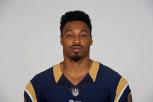This is a 2015 photo of Isaiah Pead of the St. Louis Rams NFL football team. This image reflects the St. Louis Rams active roster as of Monday, June 8, 2015 when this image was taken. (AP Photo)