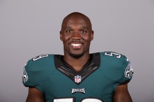 This is a 2015 photo of DeMeco Ryans of the Philadelphia Eagles NFL football team. This image reflects the Philadelphia Eagles active roster as of Tuesday, May 19, 2015 when this image was taken. (AP Photo)