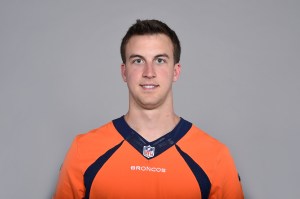 This is a 2015 photo of Trevor Siemian of the Denver Broncos NFL football team. This image reflects the Denver Broncos active roster as of Tuesday, June 9, 2015 when this image was taken. (AP Photo)