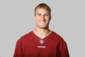 This is a photo of Kirk Cousins of the Washington Redskins NFL football team. This image reflects the Washington Redskins active roster as of Thursday, July 16, 2015. (AP Photo)