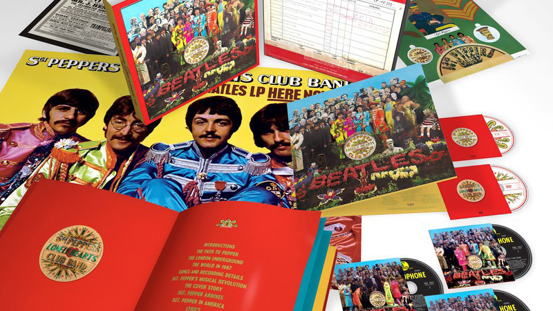 The Beatles Sgt Pepper 6 Disc 3D