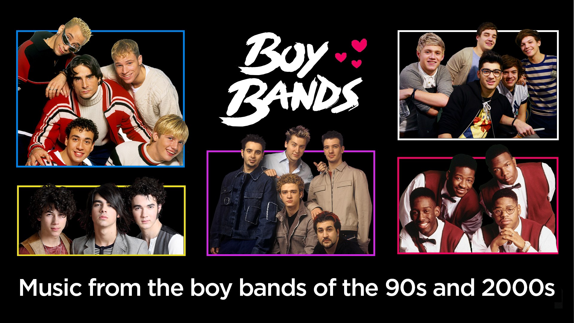 SiriusXM Boy Bands Channel: Music from the boy bands of the '90s and 2000s