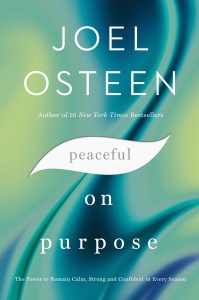 Joel Osteen Peaceful on Purpose book cover