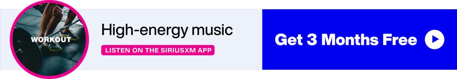 SiriusXM Workout - High energy music - Listen on the SiriusXM app - Get 3 months free