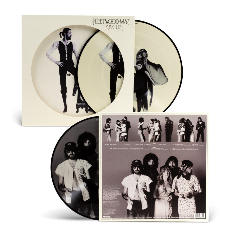 Fleetwood Mac Rumours Picture Disc Record Store Day 2024