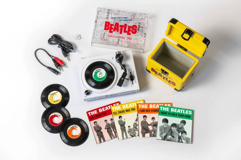 The Beatles Record Store Day 2024 Mini Turntable Bundle
