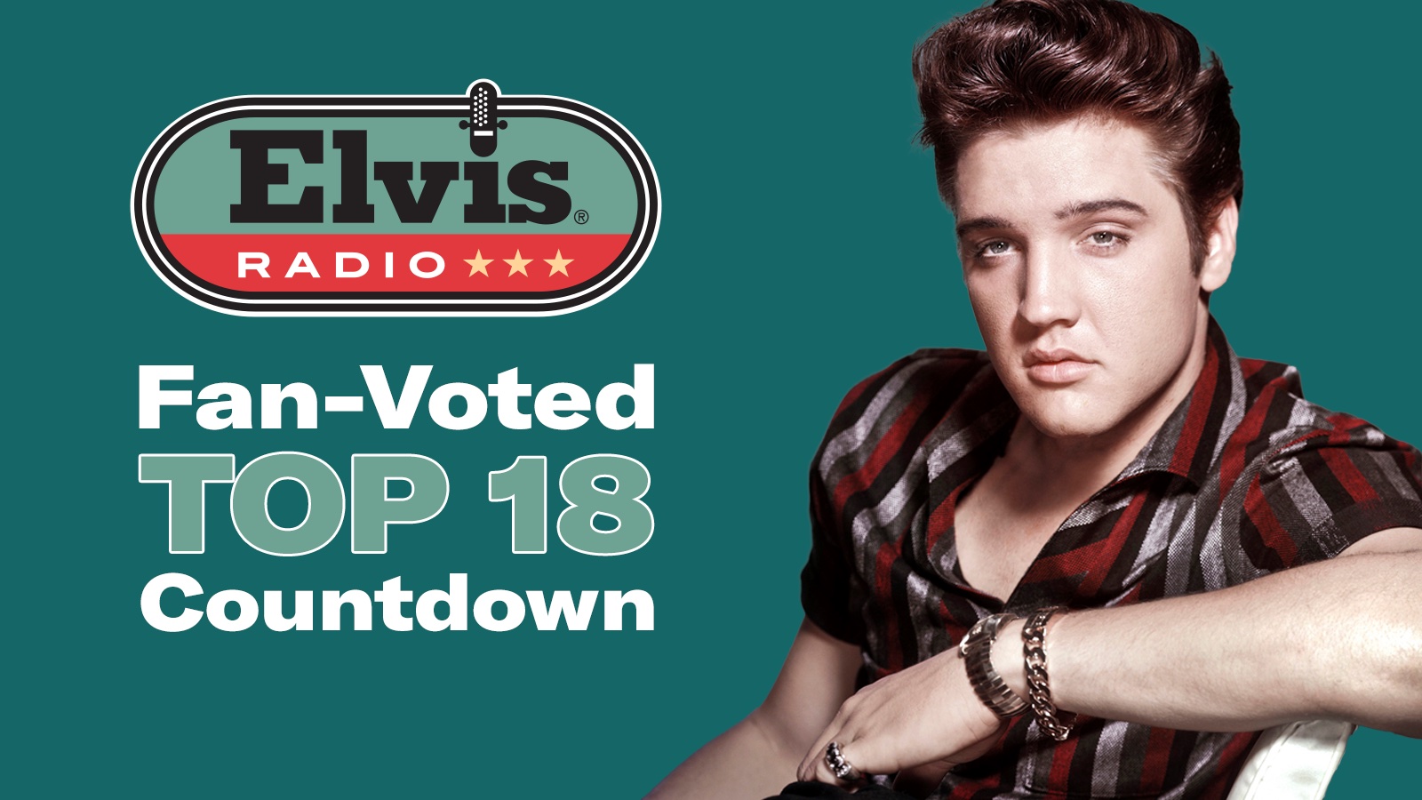 Elvis Radio Fan Voted Top 18 Countdown