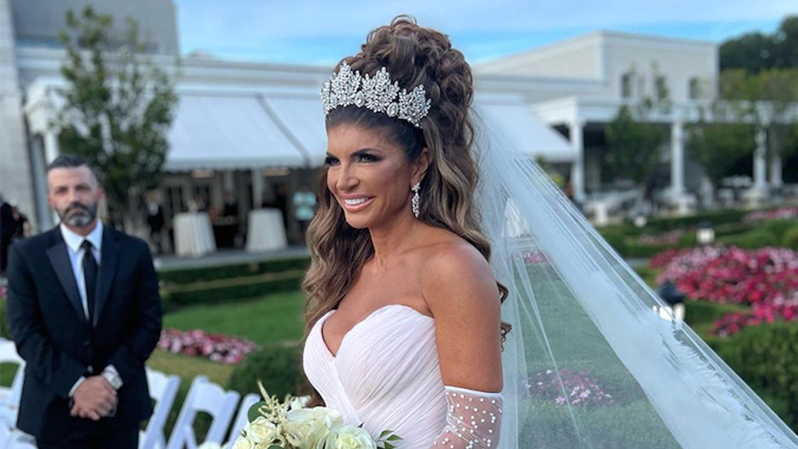 Teresa Giudice's wedding hair