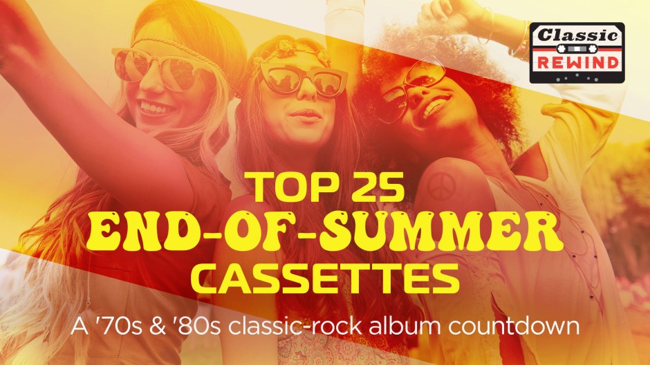 Classic Rewind S Top 25 Summer Cassettes Countdown Siriusxm