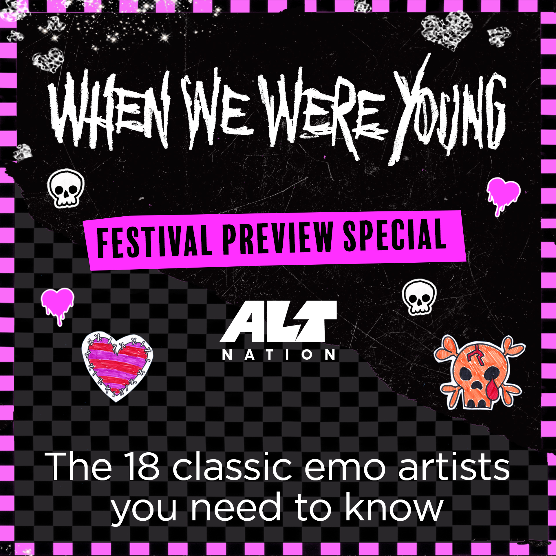 Top 18 Emo Hits Ever for When We Were Young Festival SiriusXM