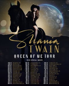 Shania Twain Queen of Me Tour Dates
