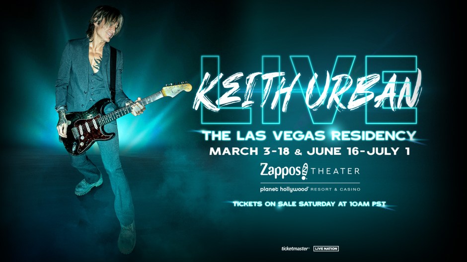 Keith Urban Vegas Residency Get Presale Access SiriusXM