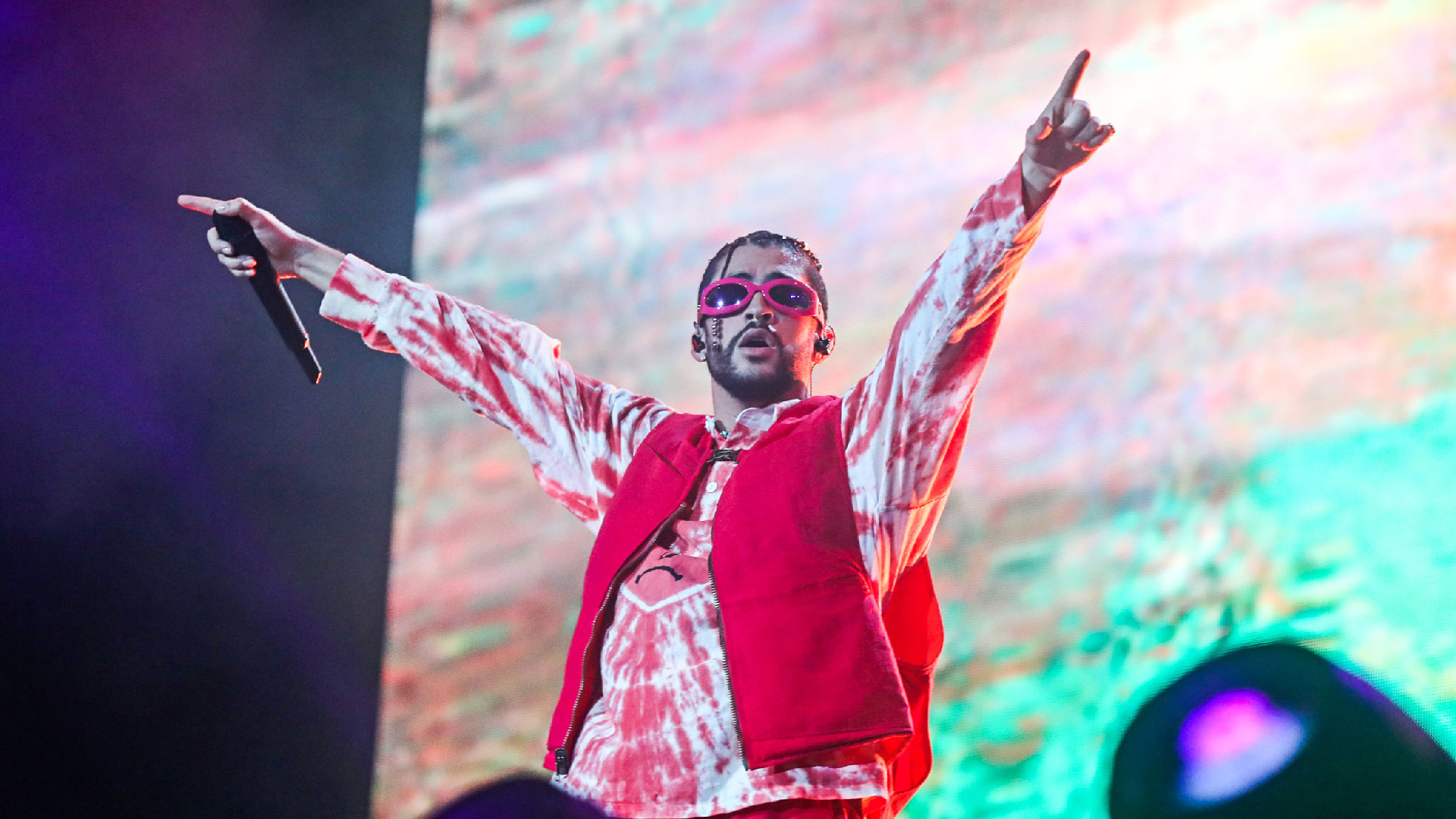 Bad Bunny attends Made In America Festival on September 04, 2022 in Philadelphia, Pennsylvania