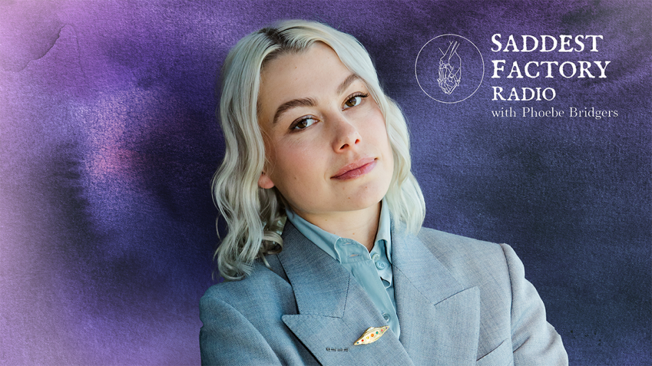 Image for Phoebe Bridgers' exclusive SiriusXM series, Saddest Factory Radio with Phoebe Bridgers.