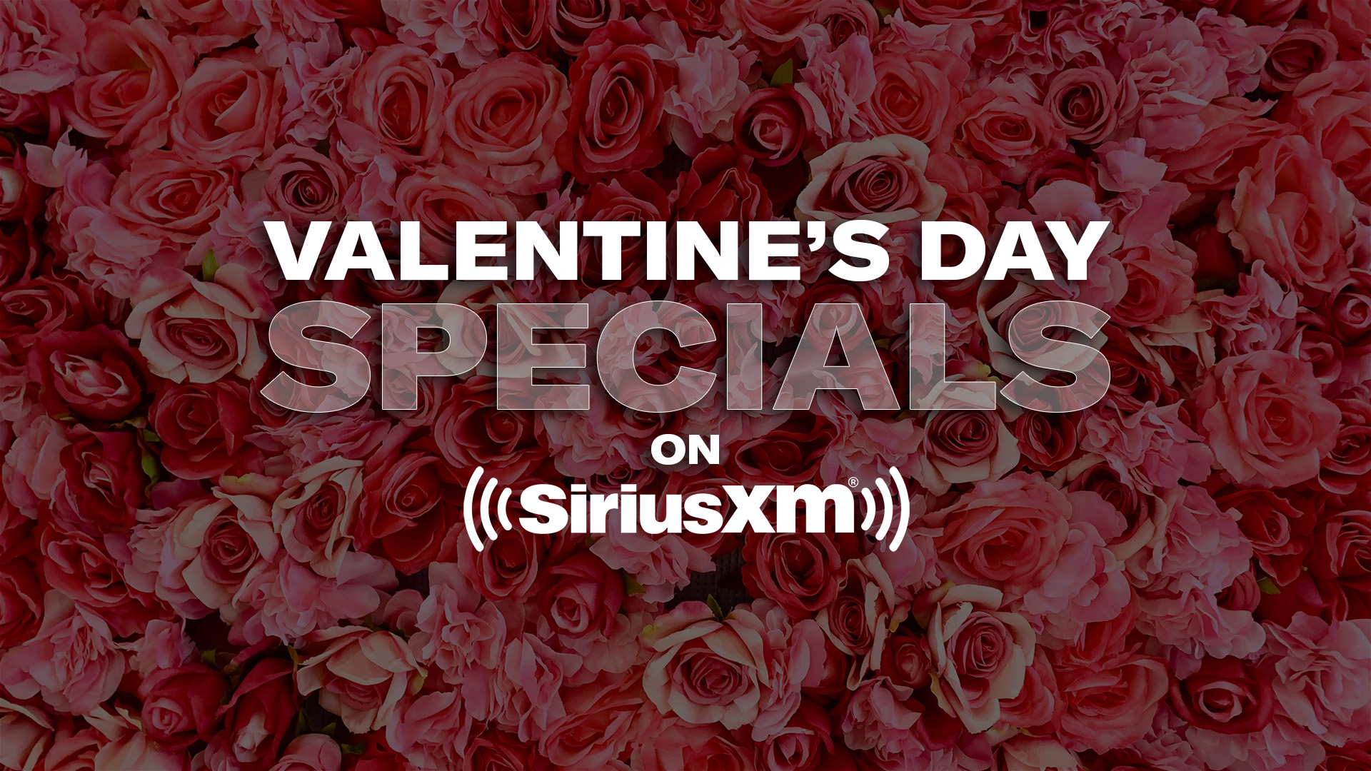 Valentine's Day Specials on SiriusXM