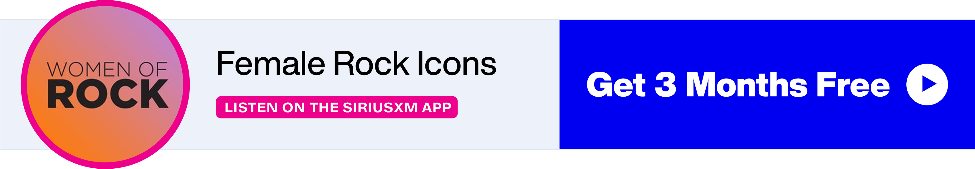 Listen: Women of Rock Channel | SiriusXM