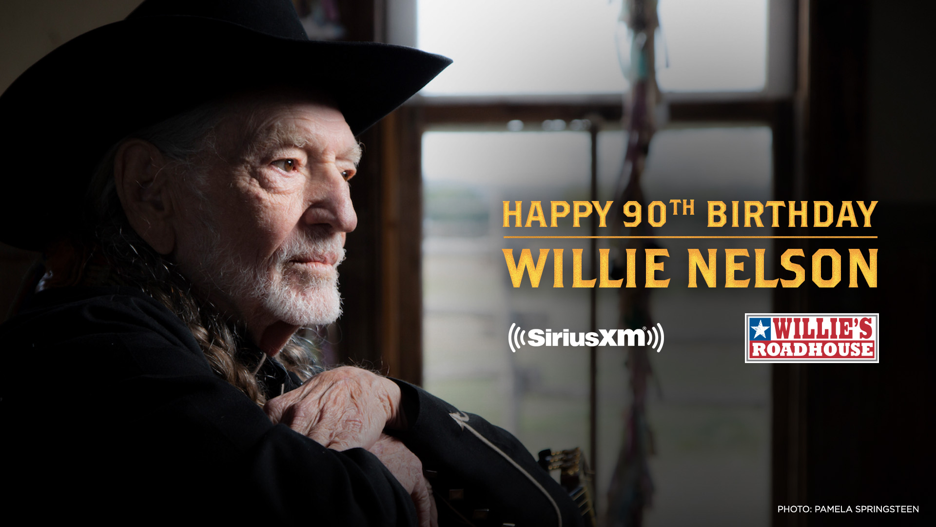 Willie Nelson SiriusXM Happy 90th Birthday