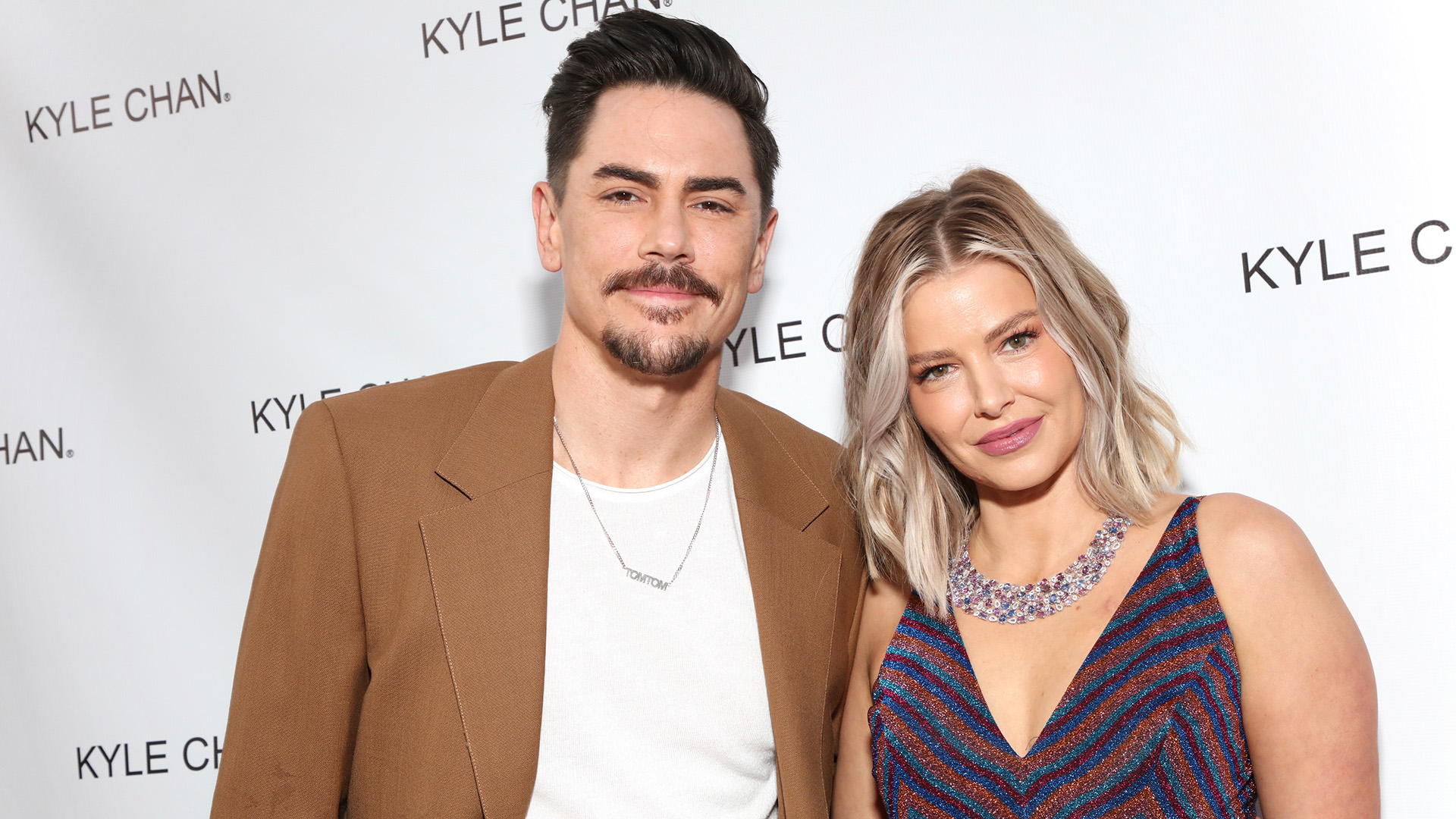 Tom Sandoval and Ariana Madix of "Vanderpump Rules" attend Kyle Chan's Retail Store Opening at Kyle Chan Design on June 16, 2021 in Los Angeles, California.