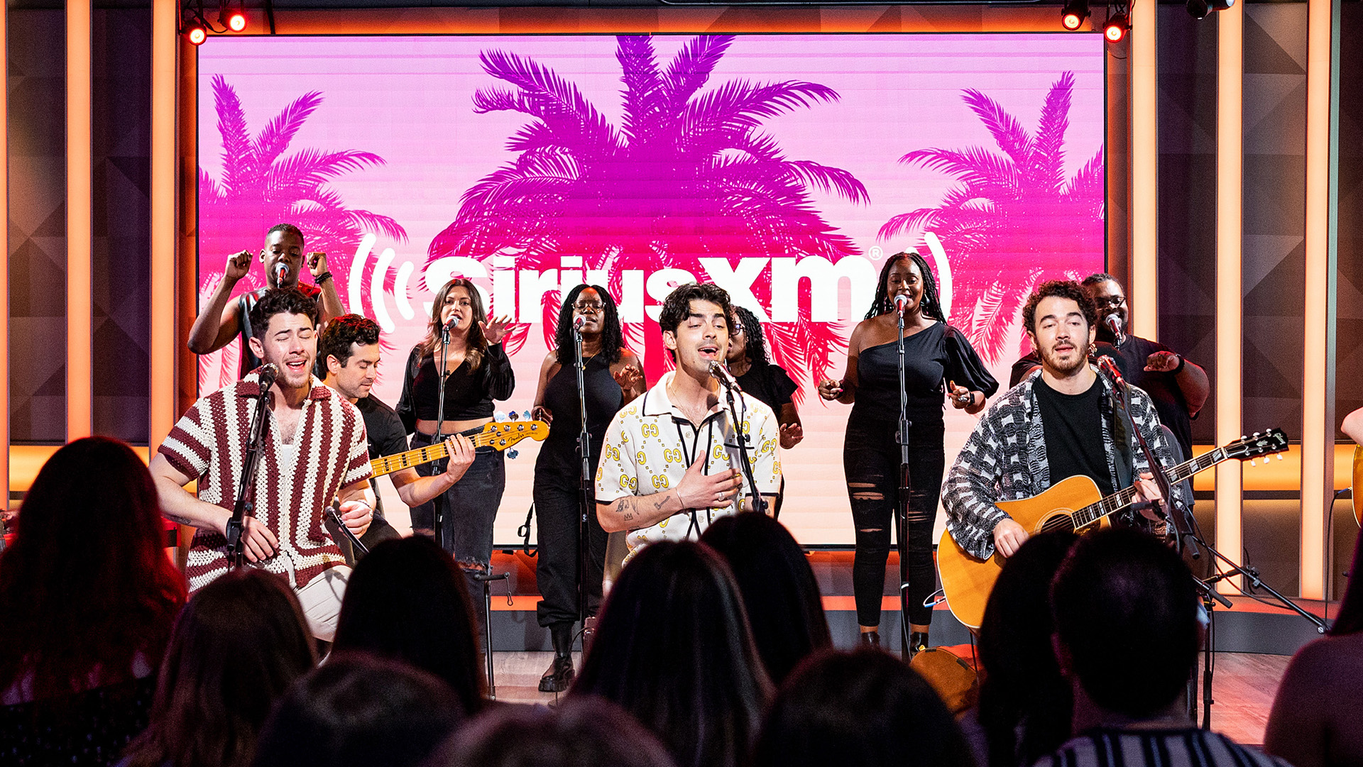 Jonas Brothers perform live at SiriusXM Miami - May 2023