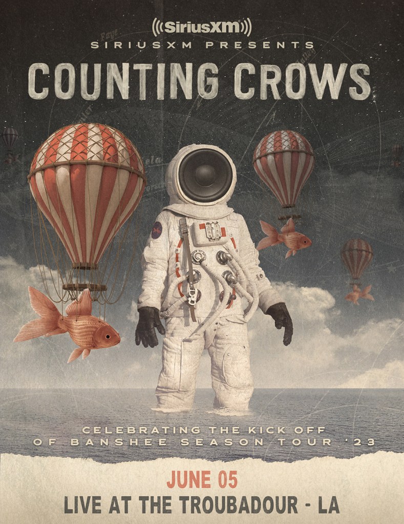 SiriusXM Presents Counting Crows at the Troubadour - Tour Poster