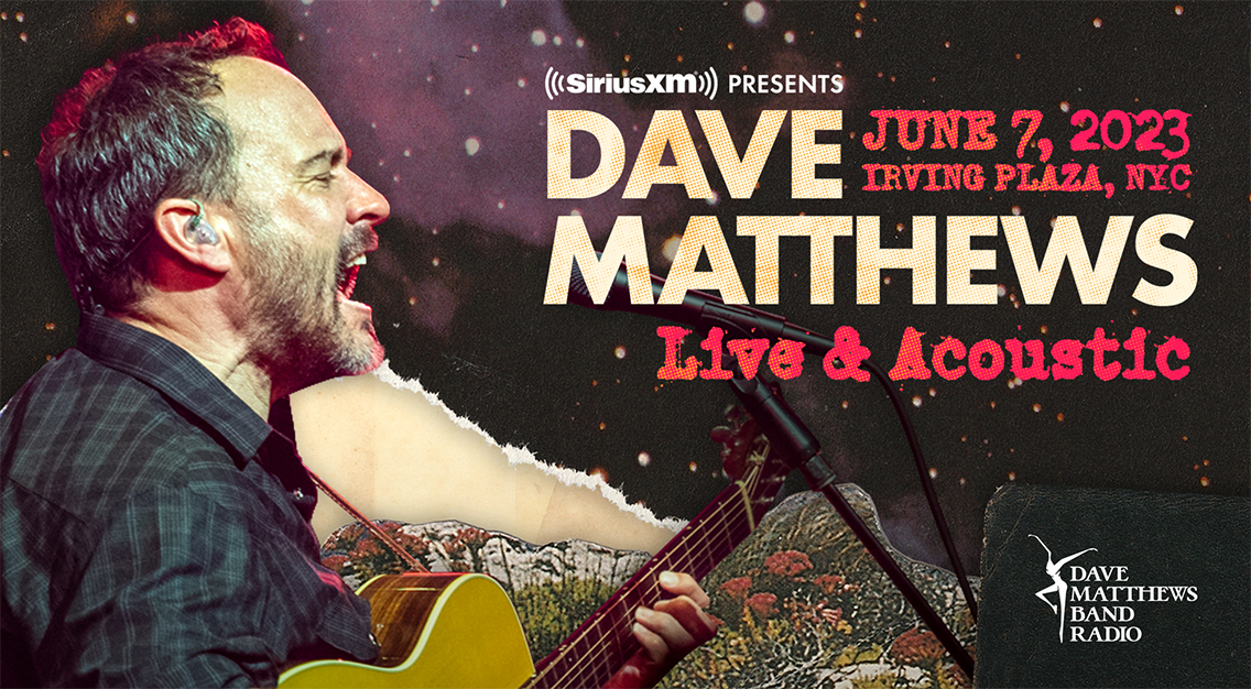 dave matthews nyc Live & Acoustic