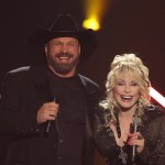 Garth Brooks and Dolly Parton at the 58th Academy of Country Music Awards from Ford Center at The Star on May 11, 2023 in Frisco, Texas.