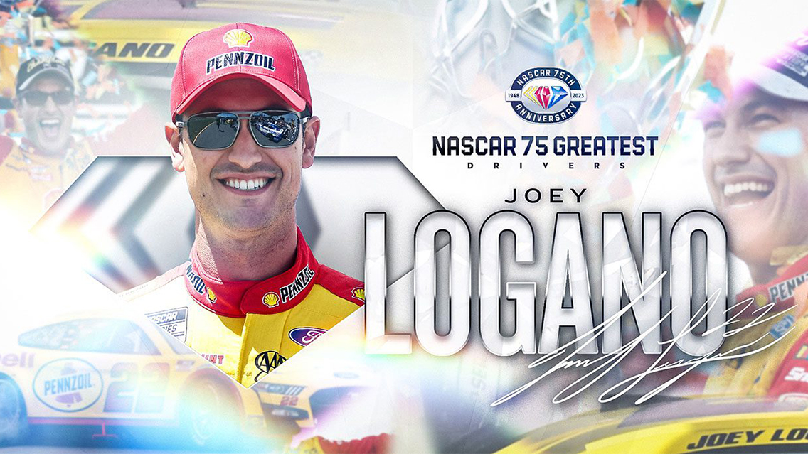 joey logano nascar greatest 75 drivers list