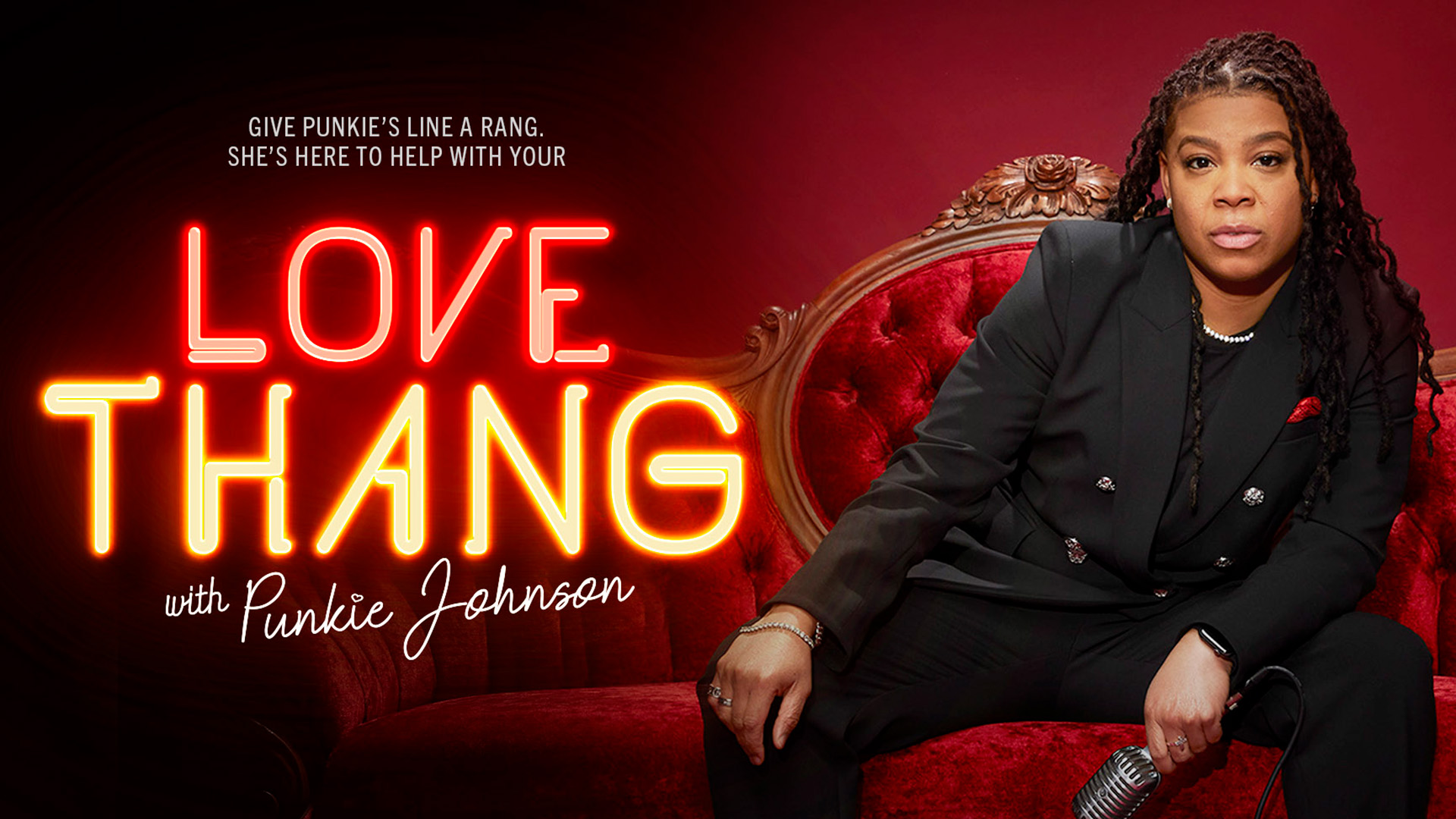 Love Thang with Punkie Johnson show art