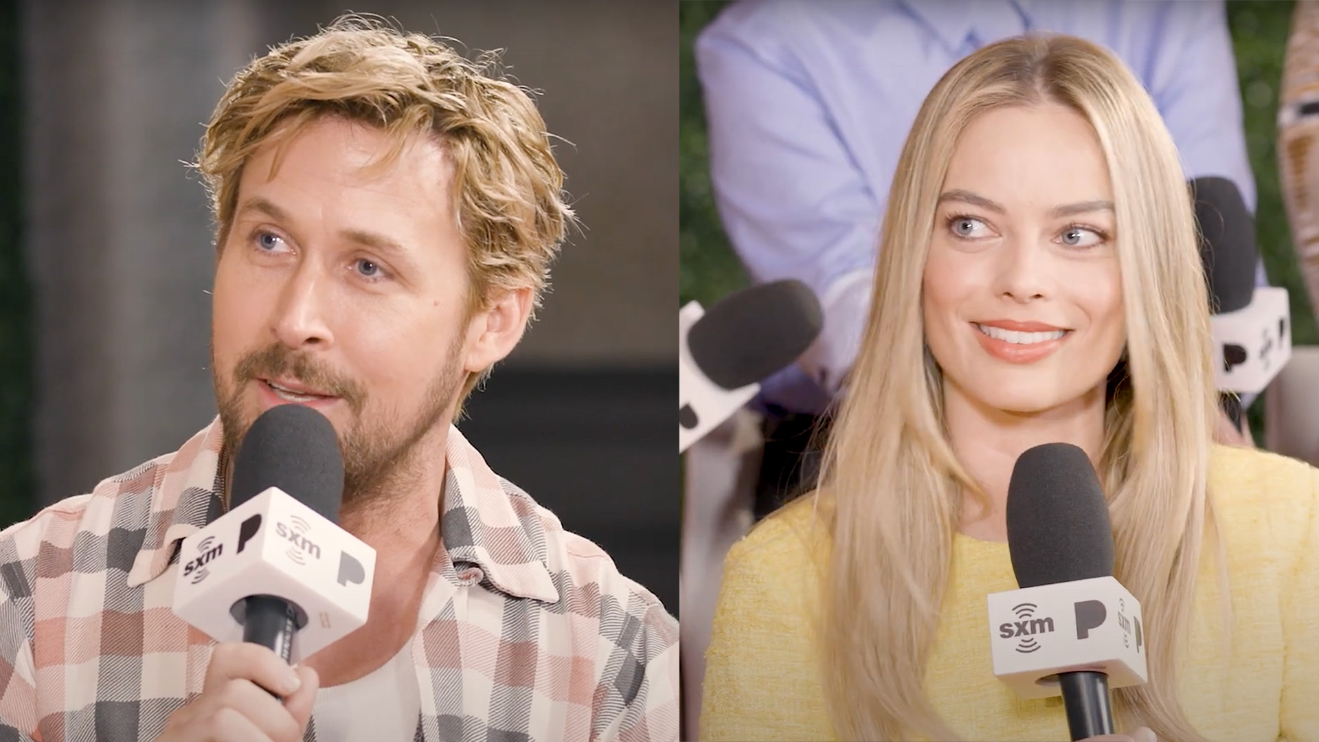 Margot Robbie and Ryan Gosling - Barbie Interview - SiriusXM