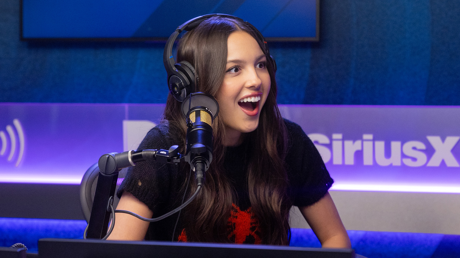 olivia rodrigo vampire - SiriusXM Studios - July 2023