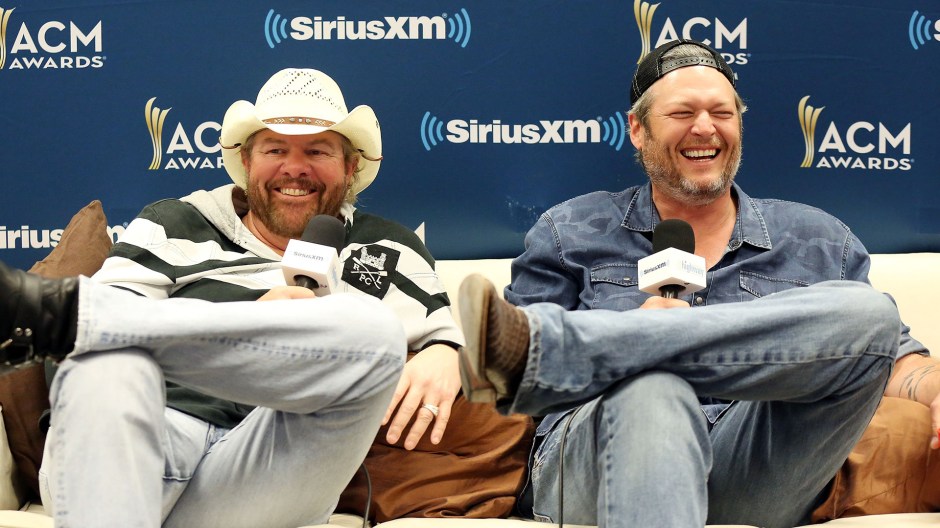 Toby Keith and Blake Shelton - SiriusXM - ACM Awards