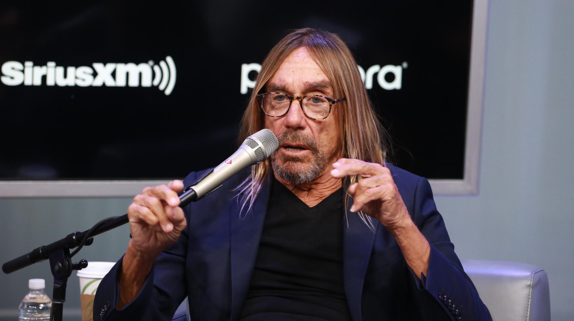 Iggy pop interview on serous 2025 xm radio