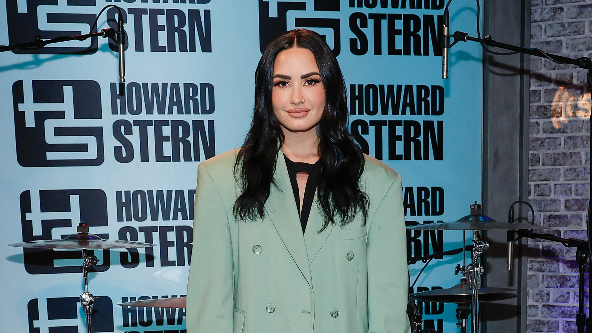 Demi Lovato Visits SiriusXM's 'The Howard Stern Show'