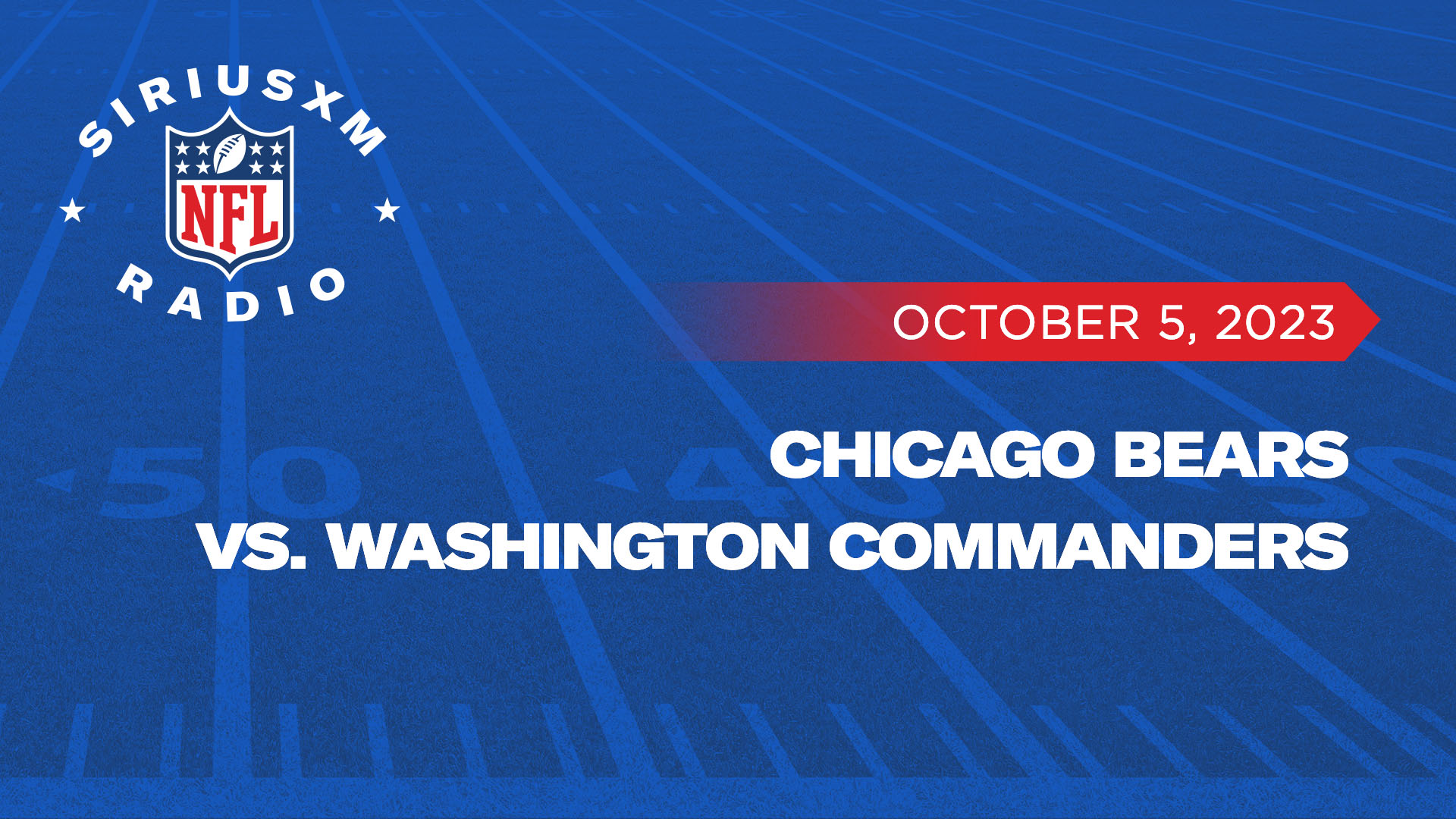 Chicago Bears vs. Washington Commanders