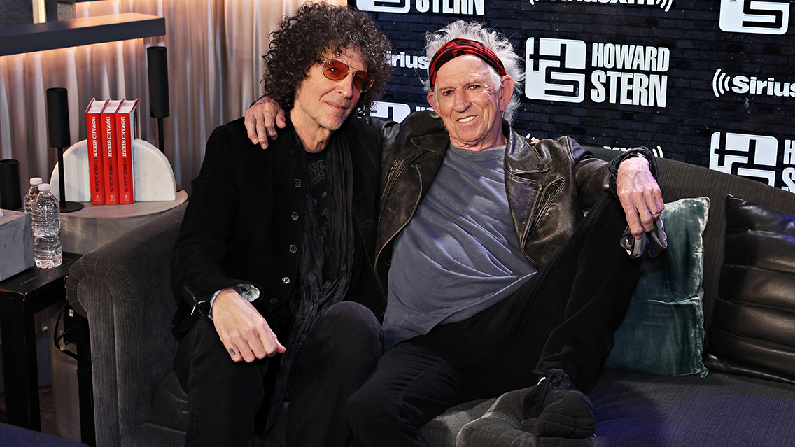 keith richards on howard stern