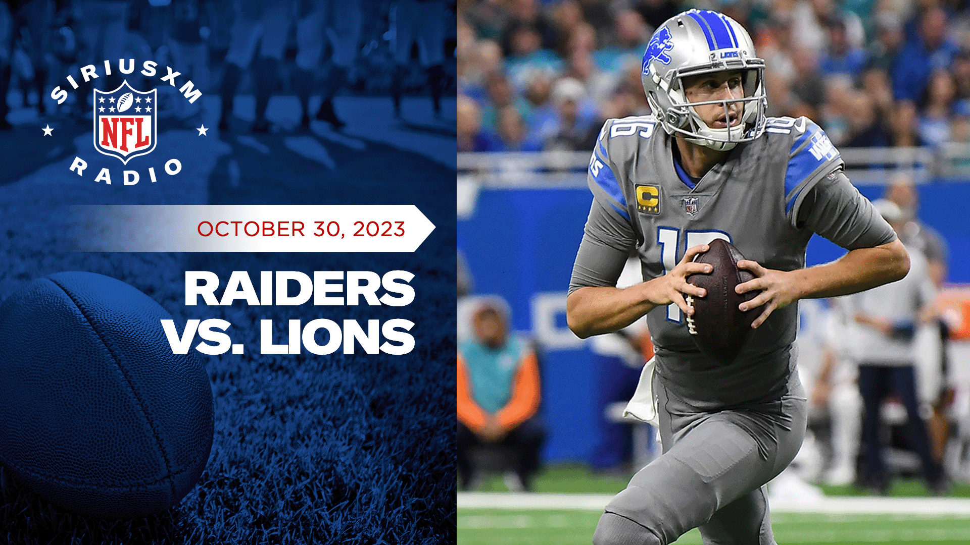 Listen to Lions vs Chiefs on NFL Thursday Night Football