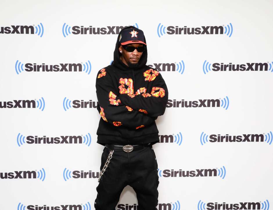 NEW YORK, NEW YORK – OCTOBER 9: Offset visits the SiriusXM Studios on October 9, 2023 in New York City. (Photo by Maro Hagopian for SiriusXM)