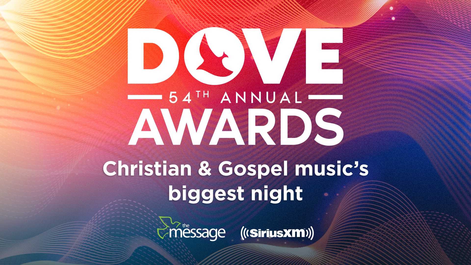Listen to The Dove Awards on SiriusXM's The Message