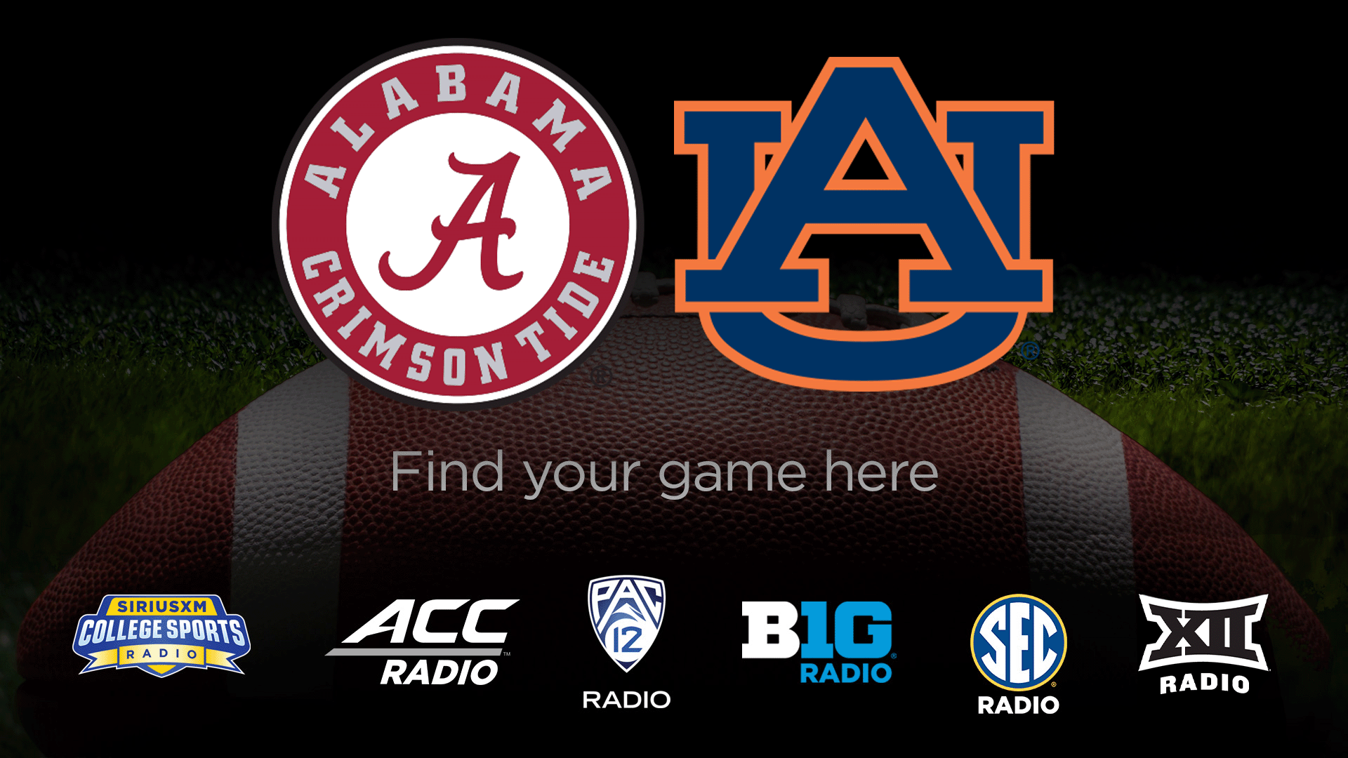 College Football Rivalry Week Where to Listen on SiriusXM