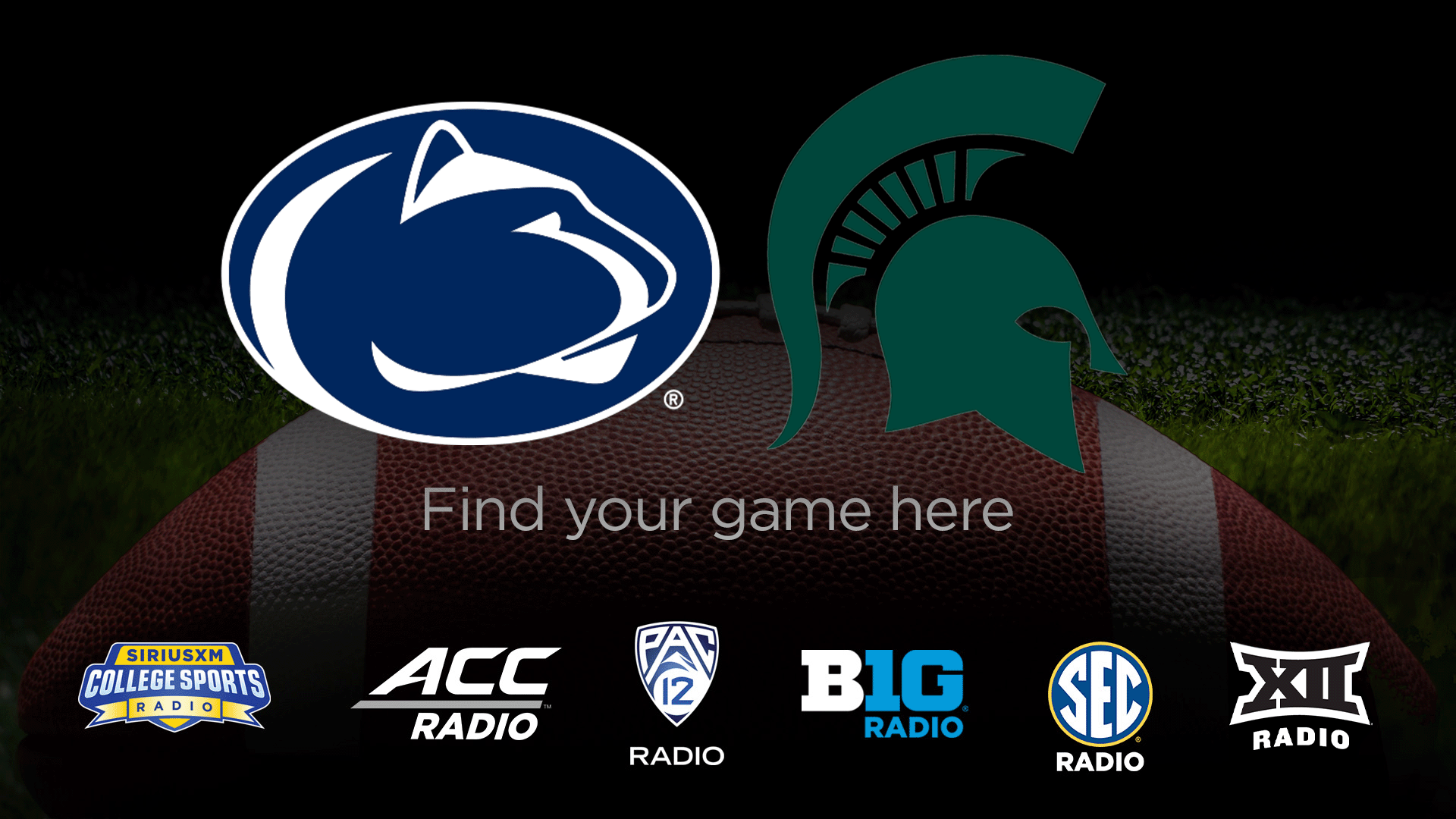 College Football Rivalry Week Where to Listen on SiriusXM