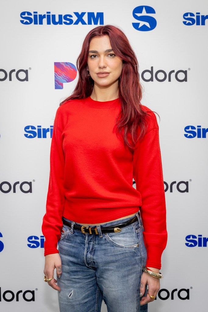 Dua Lipa at SiriusXM Pandora November 2023