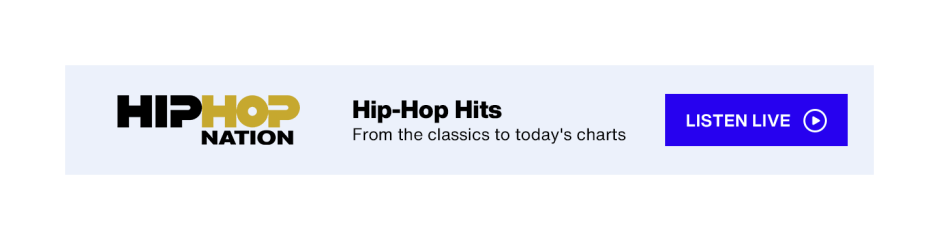 Hip Hop Nation on SiriusXM - Hip-Hop Hits; From the classics to today's charts - Listen Live button