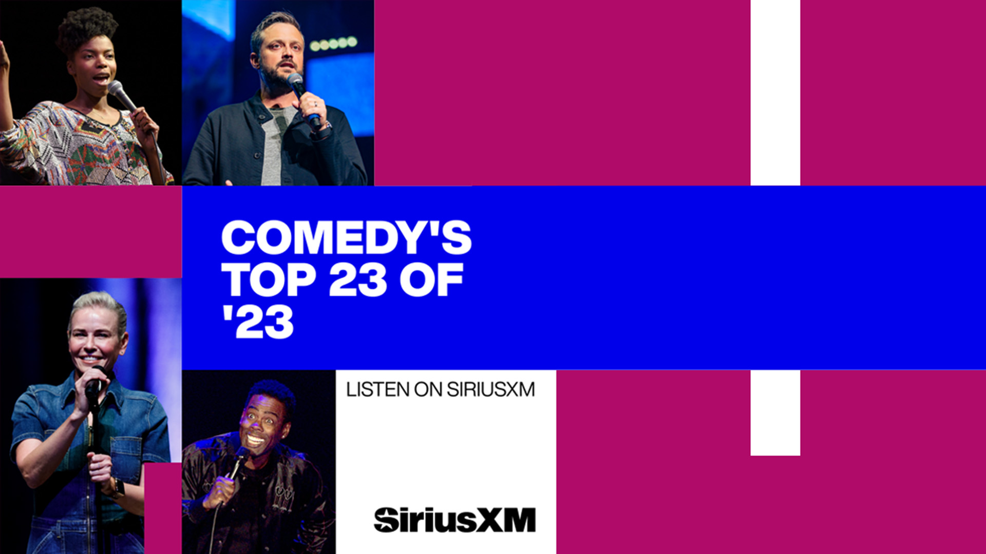 SiriusXM Comedy's Top 23 of 23