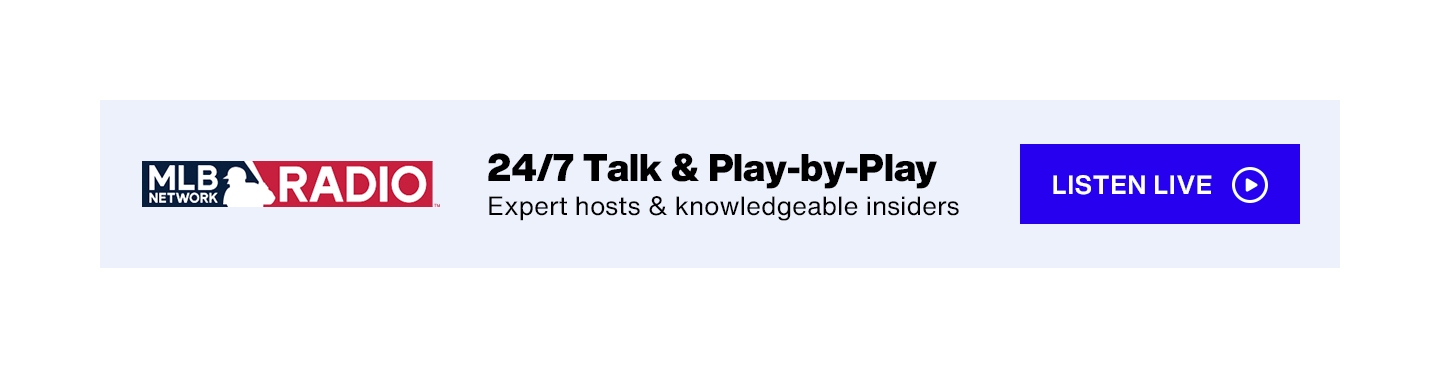 SiriusXM MLB Network Radio - 24/7 Talk & Play-by-Play; Expert hosts & knowledgeable insiders - Listen Live button